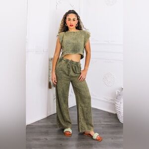 Olive Green Women's set
